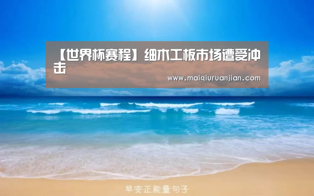 【世界杯赛程】细木工板市场遭受冲击