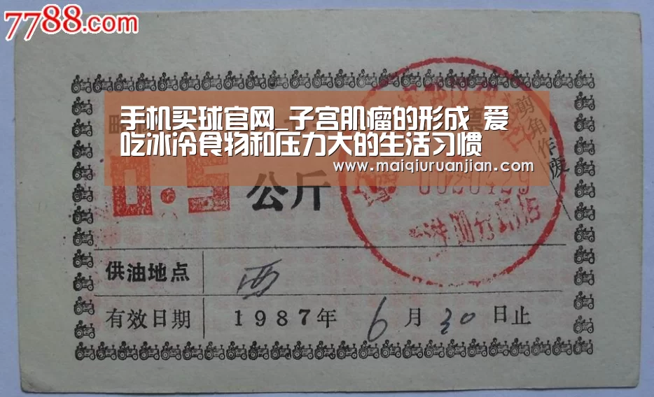 手机买球官网_子宫肌瘤的形成 爱吃冰冷食物和压力大的生活习惯(图3) 世界杯买球